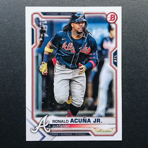 Ronald Acuna Jr. - 2021 Bowman #62 - Picture 1 of 2
